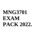 MNG3701 EXAM PACK 2022.