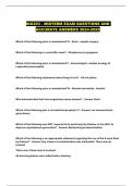 BIO203 - MIDTERM EXAM QUESTIONS AND ACCURATE ANSWERS 2024-2025