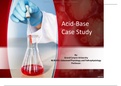 NUR 631 Topic 3 Assignment Task: CLC – Acid-Base Case Study,Mr. Davis PowerPoint 2022