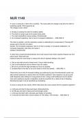 NUR 1140 EXAM QUESTIONS AND ANSWERS 2024&sol;2025&lpar; A&plus; GRADED 100&percnt; VERIFIED&rpar;&period;