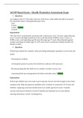 NSG 6320 AGNP Board Exam &ndash; Health Promotion Assessment Exam 