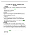 NSG 6320 AGNP Board Exam &ndash; Sexually Transmitted Diseases Prescription