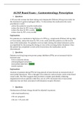 NSG 6320 AGNP Board Exam &ndash; Gastroenterology Prescription