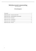 College aantekeningen Beleidseconomie 2021 &sol; 2022