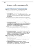Examenvragen ondernemingsrecht V&period; Danneels DEEL 2