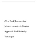 (Test Bank)Intermediate Microeconomics A Modern Approach 9th Edition by Varian.pd