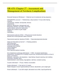OB ATI: Chapter 27 - Assessment and Management of Newborn Complications