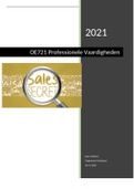 OE721 Professionele vaardigheden verkoop voor een mooi cijfertje