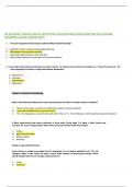 NR 326 EXAM 1 MENTAL HEALTH LATEST EXAM 2023-2025 REAL EXAM Questions & Answers &lpar;100 &percnt;Score&rpar; Latest Updated 2024&sol;2025  A&plus; Graded Answers &vert; With COMPLETE Solutions