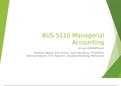Presentation BUS 5110 Managerial Accounting 