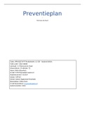 Producttoets 1&period;2 Preventieplan 
