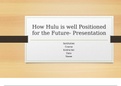 Hulu positioning presentation