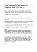 M&period;38&colon; Testbank for The Concept of Communication &lpar;TB Exam 2&rpar; for Communication in Nursing 8th Edition Julia Balzer Riley Questions & Complete Solutions 2024&sol;2025&period;