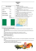 Summary “Nigeria” (Abitur learning sheet: English Lk NRW)