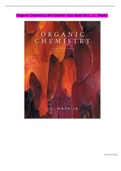 Test Bank on Organic Chemistry 8th Edition By L. G. Wade 
