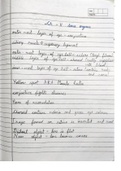 ICSE class-10 biology sense organs handwritten notes