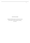 HCI 670 Topic 2 Assignment 1&colon; Clinical Decision Support