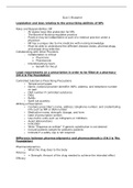 Exam (elaborations) NURS 6234 Pharmacology for Nursing  WEEK 4 STUDY GUIDE
