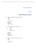 Corporate Computer and Network Security, Panko - Exam Preparation Test Bank (Downloadable Doc)