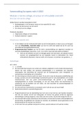 Samenvatting Europees Recht II - Academiejaar 2021-2022