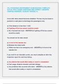 CDL PASSENGER ENDORSEMENT EXAM 2024&sol;2024 &sol;COMPLETE  ACTUAL REAL EXAMS QUESTIONS AND CORRECT ANSWERS  &lpar;VERIFIED ANSWERS &rpar; ALREADY GRADED A&plus;&period;