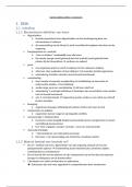 Summary -  Celbiologie I&colon; structuur functies en componenten van de cel
