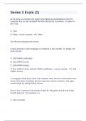 Series 3 Examb questions and answers verified 2024