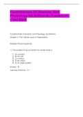 Fundamentals Of Anatomy And Physiology 9th Edition By Frederic-H&period; -Test Bank