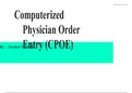 NR360 Week 6 Assignment; RUA; Technology Presentation - Computerized Physician Order Entry (COPE).docx