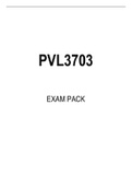 PVL3703 EXAM PACK 2022