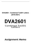 Summary DVA2601 202 - Combined Tut201 Letters 2018-2021.pdf