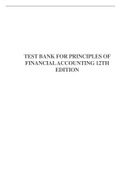 PRINCIPLES OF FINANCIAL ACCOUNTING 12TH EDITION