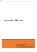 International Finance Full Summary 