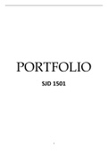 SJD1501 assignment 7  &lpar;PORTFOLIO &rpar; semester 2 2022&period; 100&percnt; RELIABLE