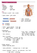 Samenvatting  Anatomie, Cardiovasculair systeem ( H.Hoekstra) BMW