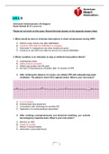 Advanced Cardiovascular Life Support Exam Version B (50 questions Answered Correctly)