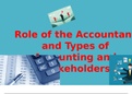 Role of the Accountant - (AQA)