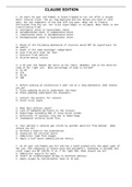 TRAUMA FISDAP - QUESTIONS AND ANSWERS