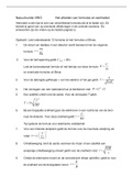 Oefenblad voor CE natuurkunde: het afleiden van formules en eenheden