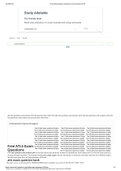 ATLS Examination Questions And Answers