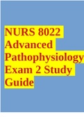 NURS 8022 Advanced Pathophysiology Exam 2 Study Guide