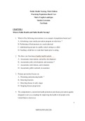Public Health Nursing 3rd Edition Truglio-Londrigan Test Bank