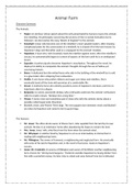 Detailed Animal Farm Summary (Character Summary, Book Summary and Essay Questions)