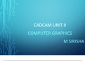 COMPUTER GRAPHICS