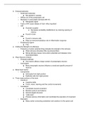 Class notes Human Physiology Exam 2(BIOL357) 