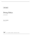 Doing Ethics Moral Reasoning and Contemporary Issues, Vaughn - Exam Preparation Test Bank (Downloadable Doc)