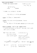 Course Notes for Differential Equations