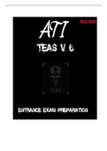 English ATI Teas 1-5 &sol;Exam Guide&sol;2022