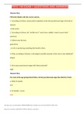 PSYC 140 EXAM 1 QUESTIONS AND ANSWERS