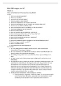 Vragen en antwoorden hoorcolleges blok 2B3 Infectie- En Immuunziekten